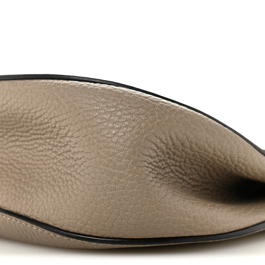 Grained Lambskin Drew Shoulder Bag Motty Grey