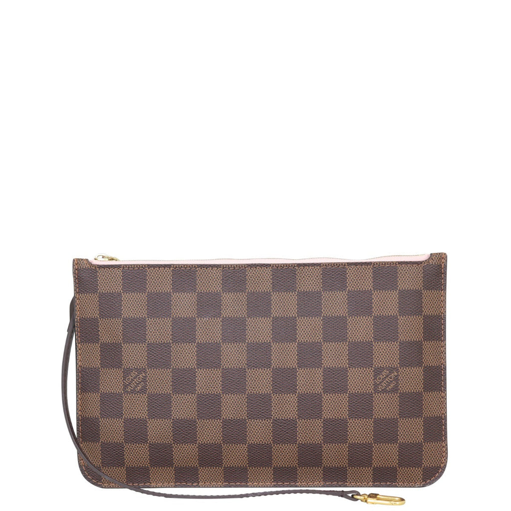 Louis Vuitton Neverfull MM Pochette Damier Ebene