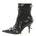 Agneau Arena Cagole 70mm Ankle Boots 35 Black