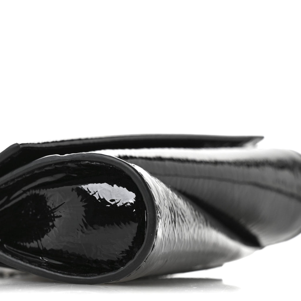 Patent Vog Small Loubitwist Clutch Black