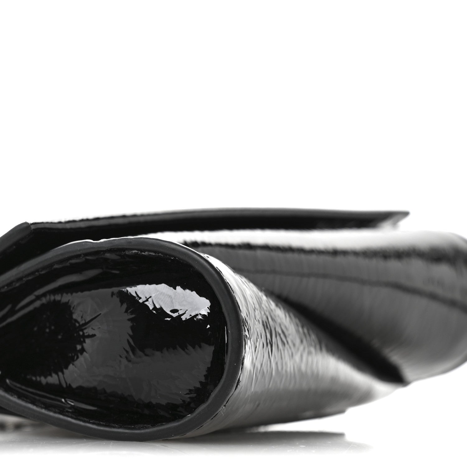 Patent Vog Small Loubitwist Clutch Black