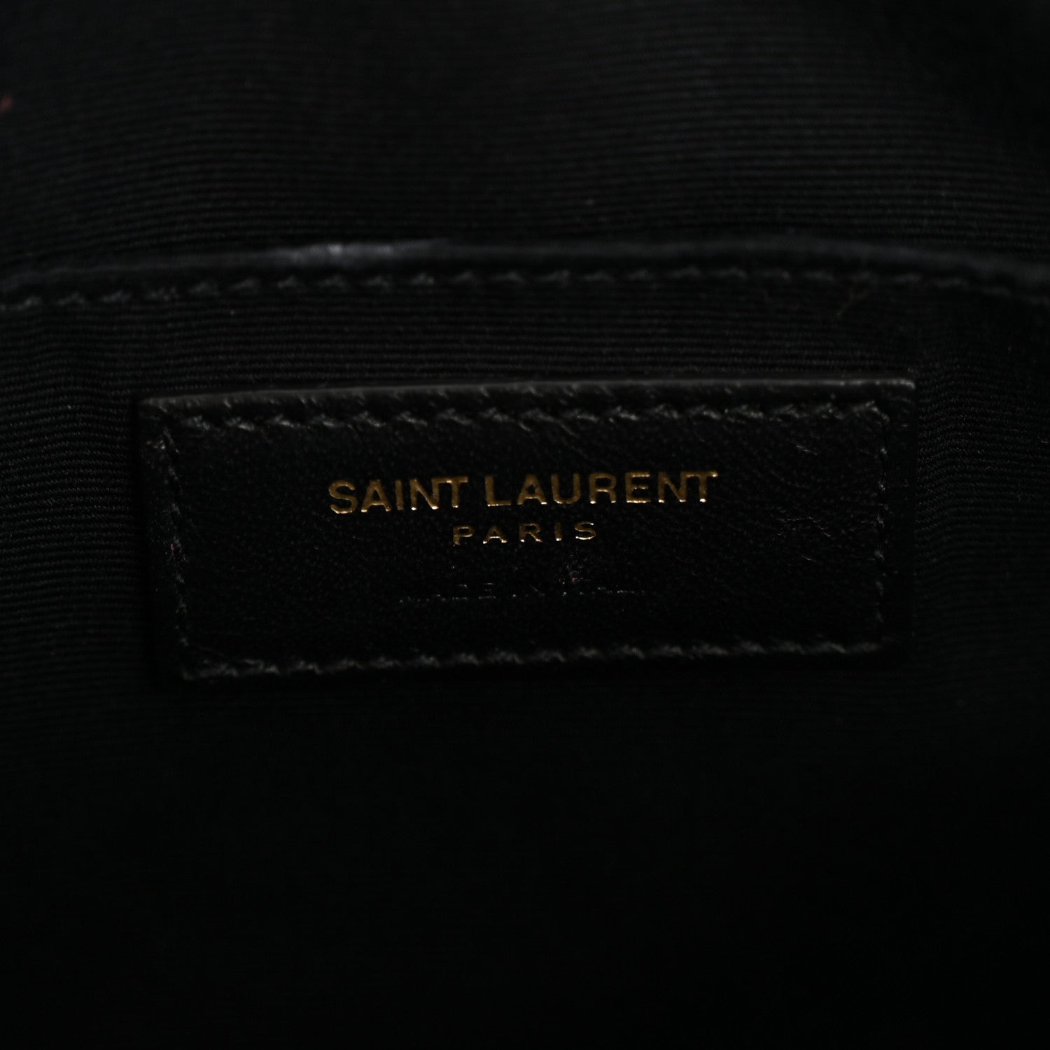 Calfskin Matelasse Monogram Lou Camera Bag Black