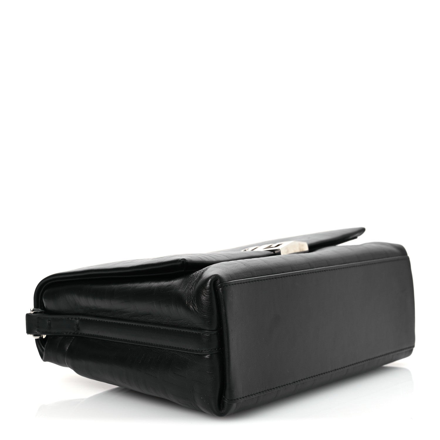 Soft Calfskin 4G Embossed Medium Shoulder Bag Black