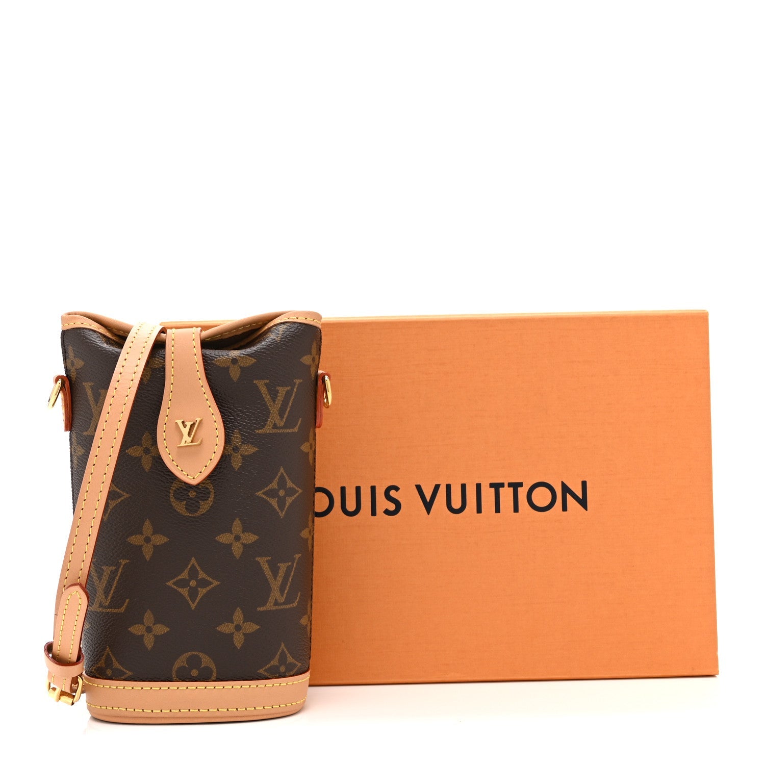 Monogram Fold Me Pouch