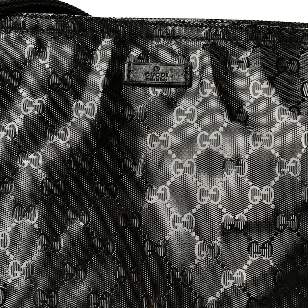 Imprime Monogram Medium Flat Messenger Bag Black