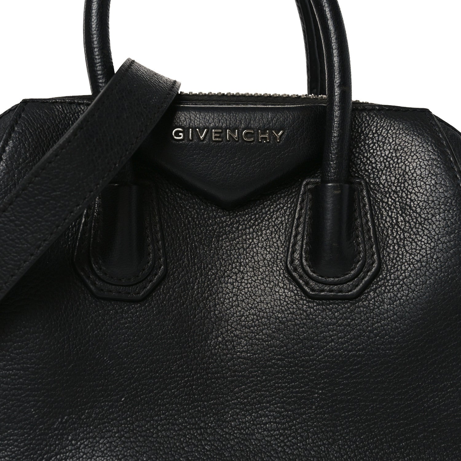 Sugar Goatskin Mini Antigona Black