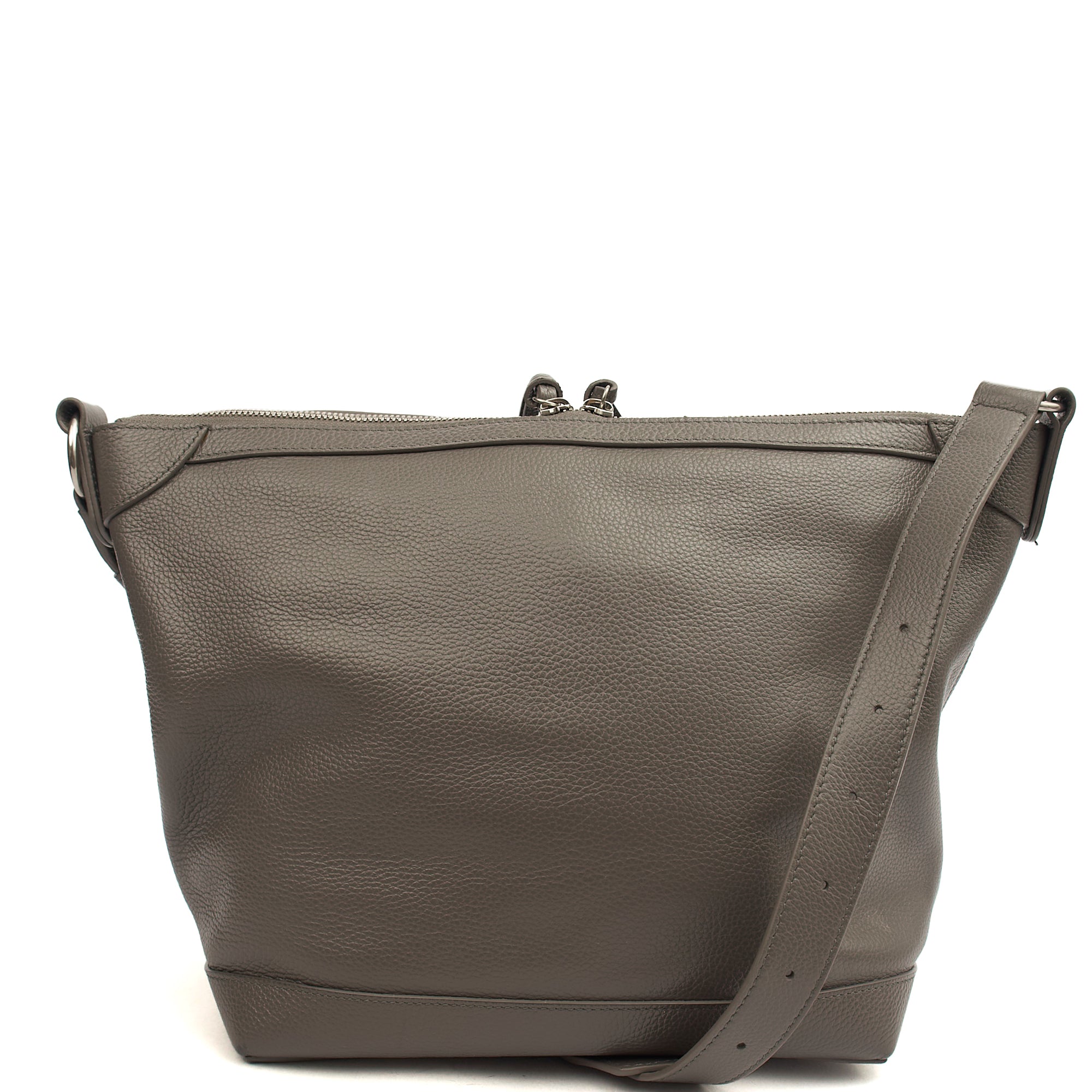 Balenciaga Cross Body Classic Day Hobo in Grey, Veau (Calfskin)