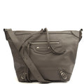 Balenciaga Cross Body Classic Day Hobo in Grey, Veau (Calfskin)
