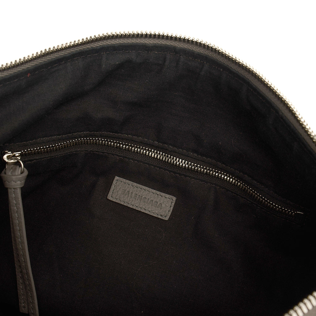 Balenciaga Cross Body Classic Day Hobo in Grey, Veau (Calfskin)