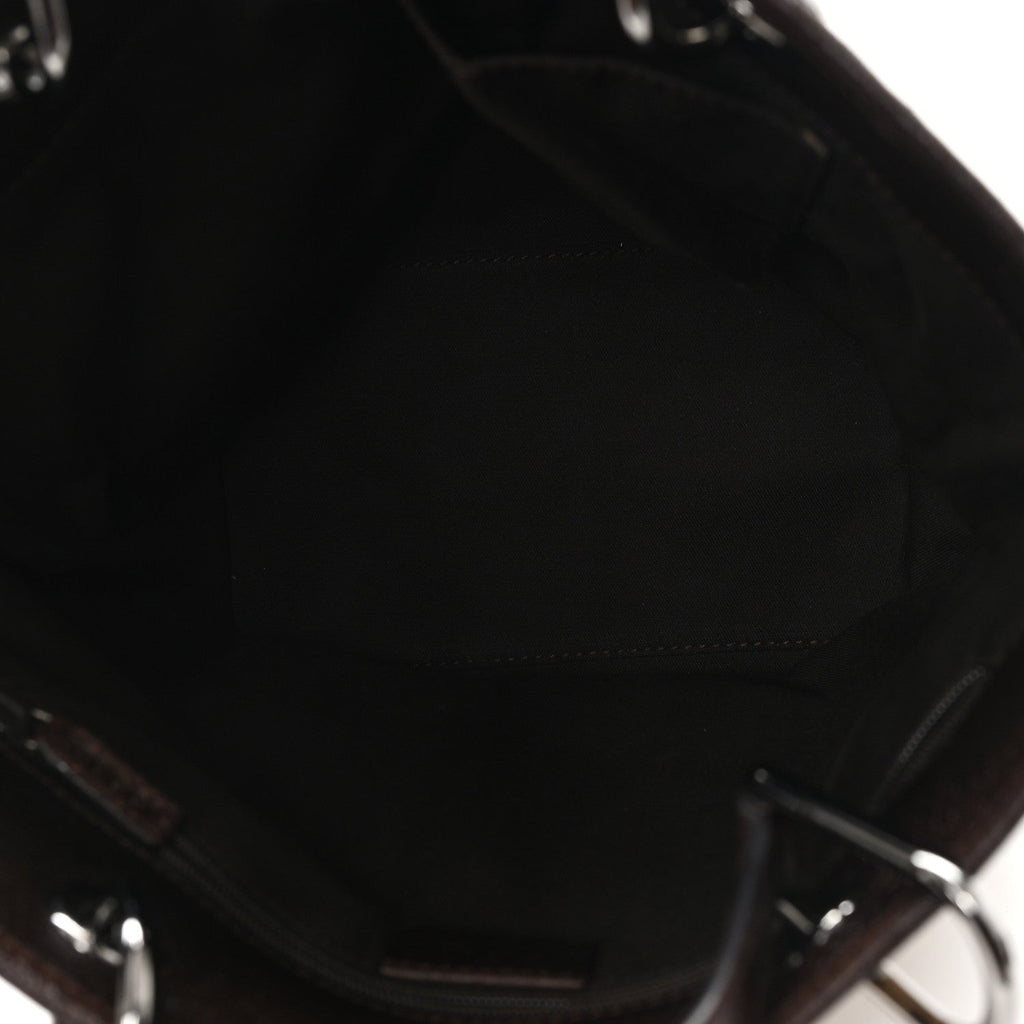 Monogram Small Eclipse Tote Brown