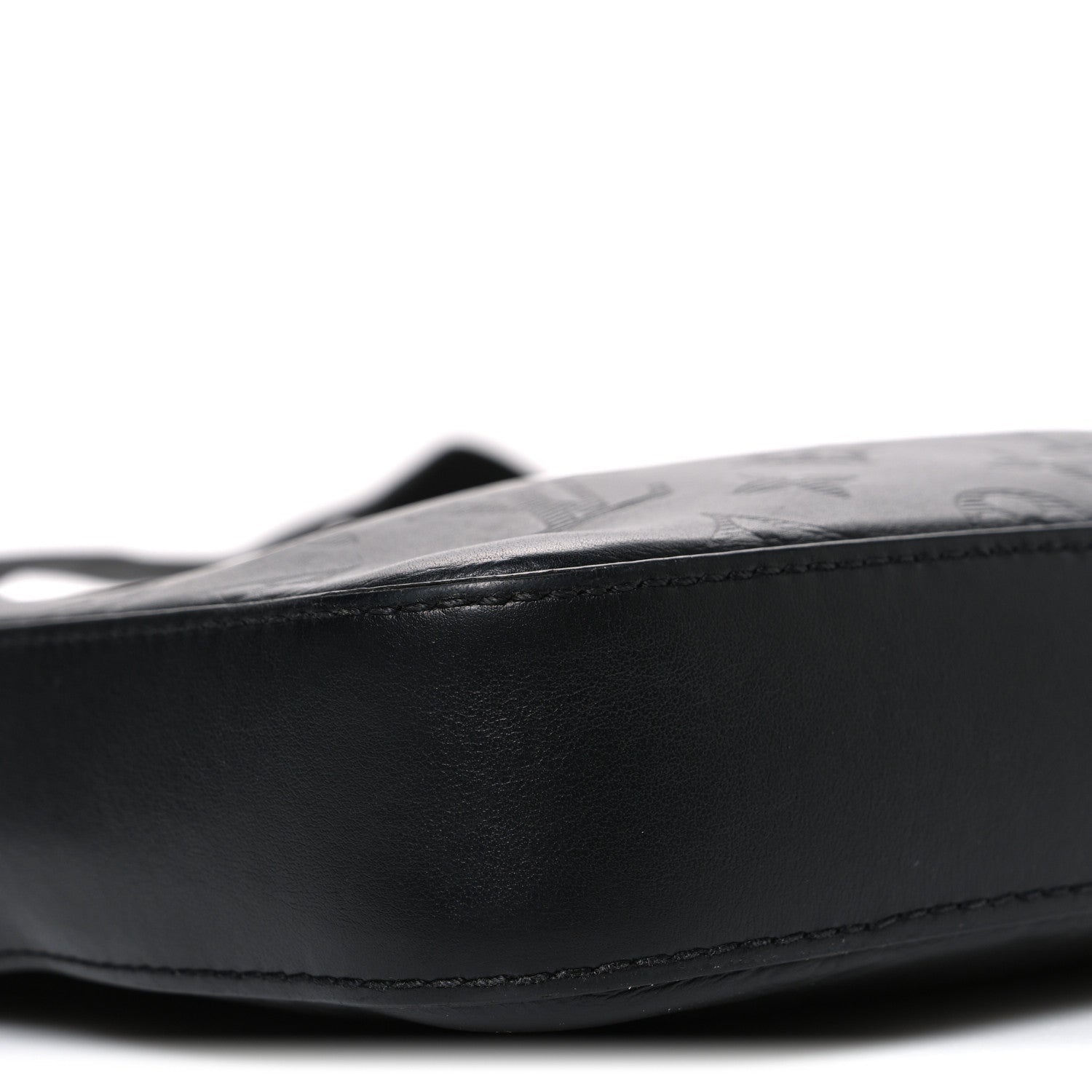 Calfskin Monogram Shadow Duo Messenger Black