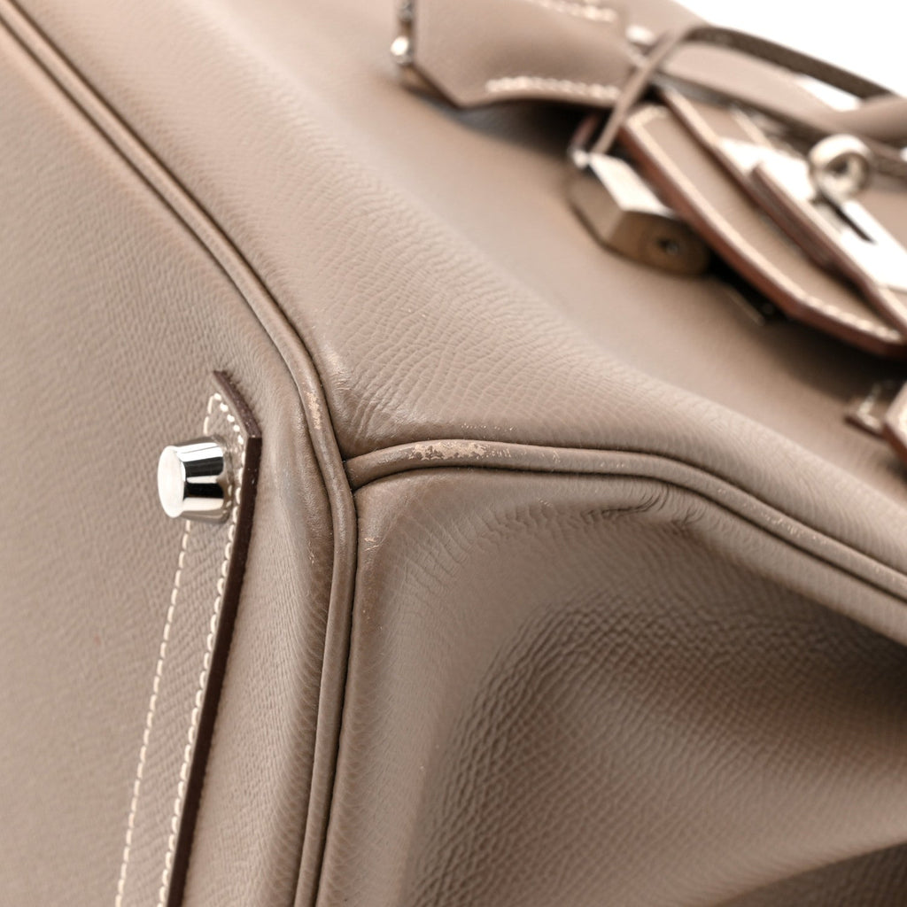 Epsom Birkin 30 Etoupe