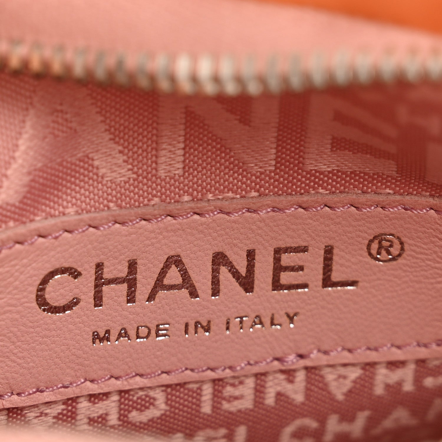 Rabbit Fur N°5 Pochette Pink Orange