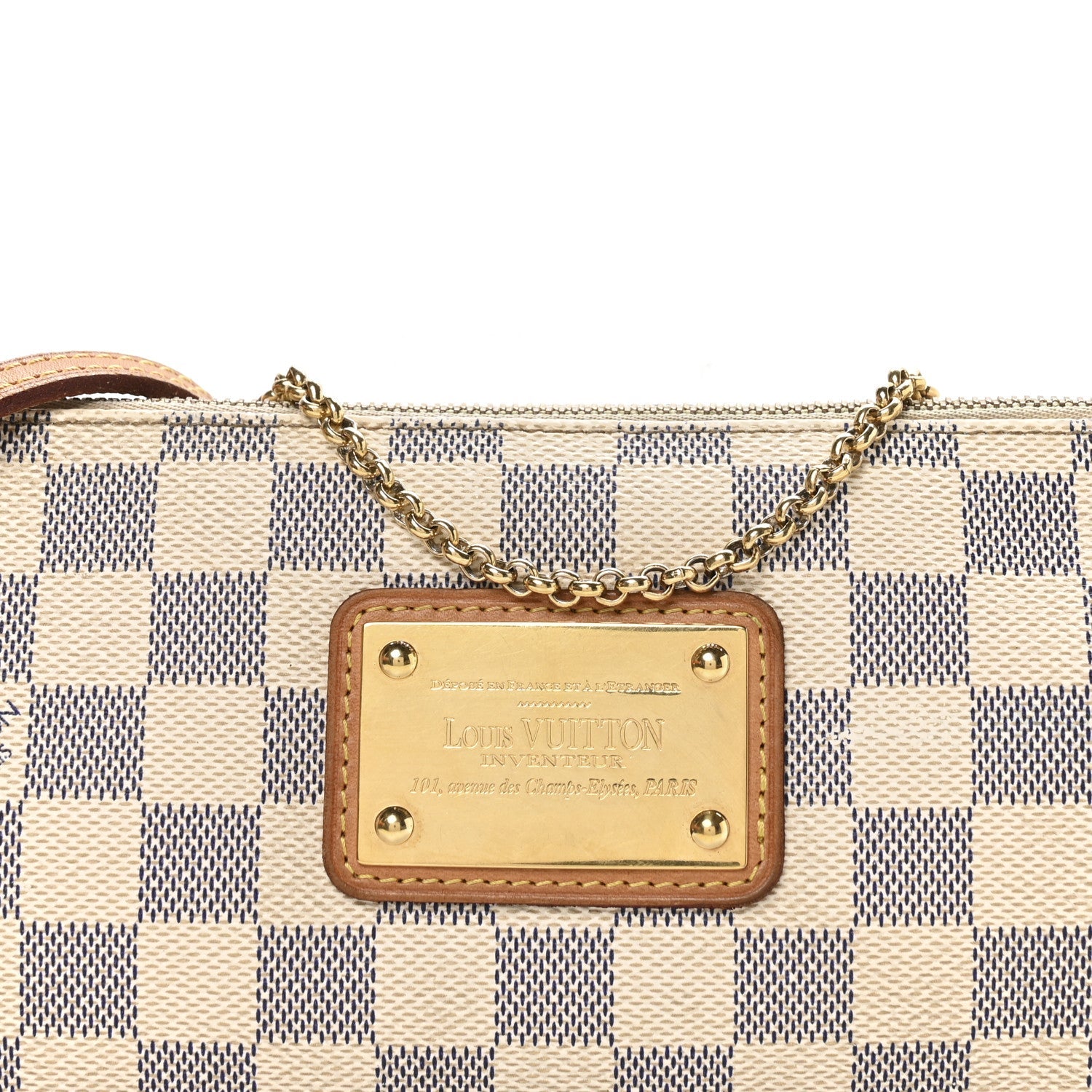 Damier Azur Eva Clutch
