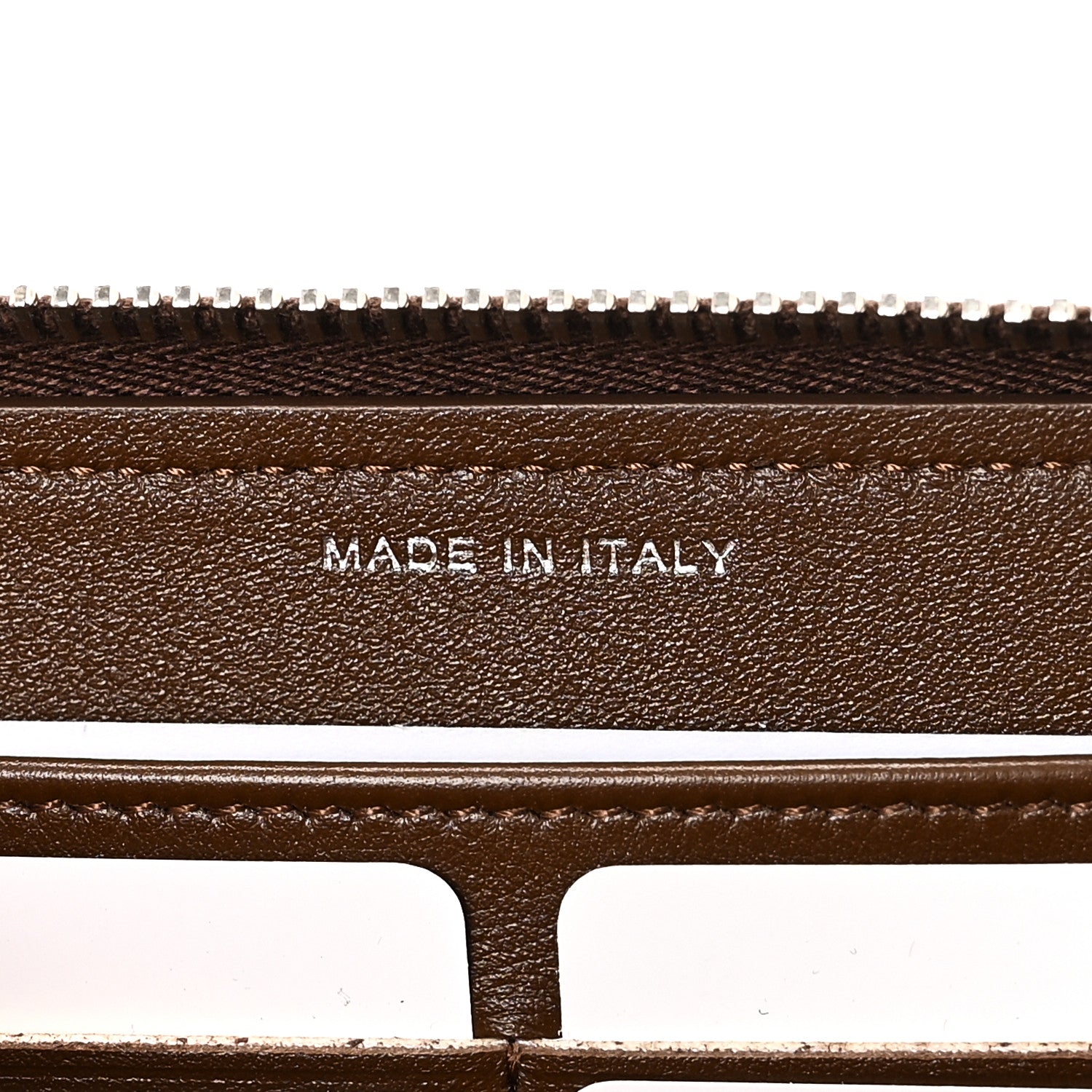 Caviar Quilted Large Gusset Zip Around Wallet Brown