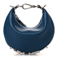 Vitello Grace Matte Nano Fendigraphy Hobo Charm Mirto