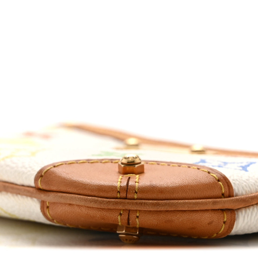 Monogram Multicolor Pochette Milla MM White