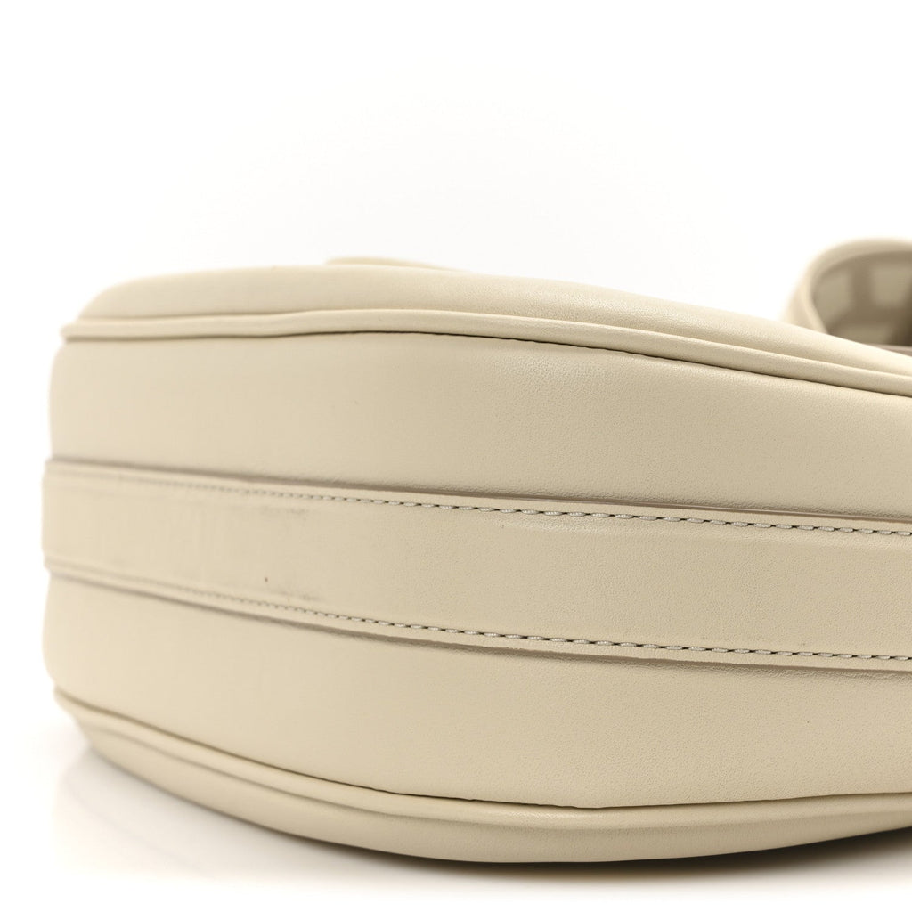 Calfskin Large The Covered J Marc Saddle Bag Cloud White
