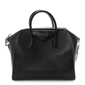 Sugar Goatskin Medium Antigona Black