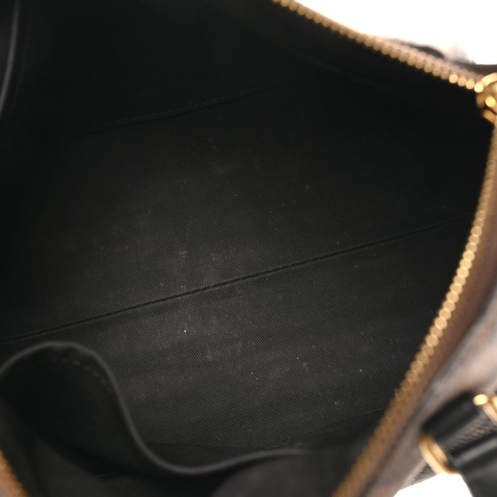 Damier Ebene Odeon Tote PM Black