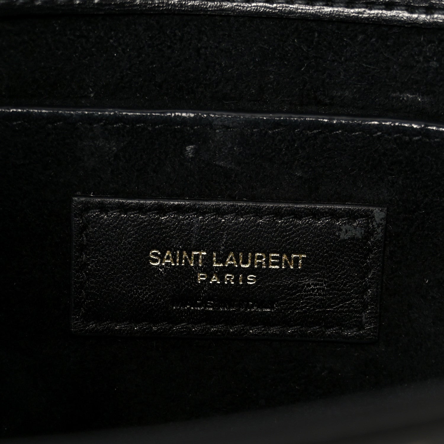 Smooth Calfskin Medium Monogram Sunset Satchel Black