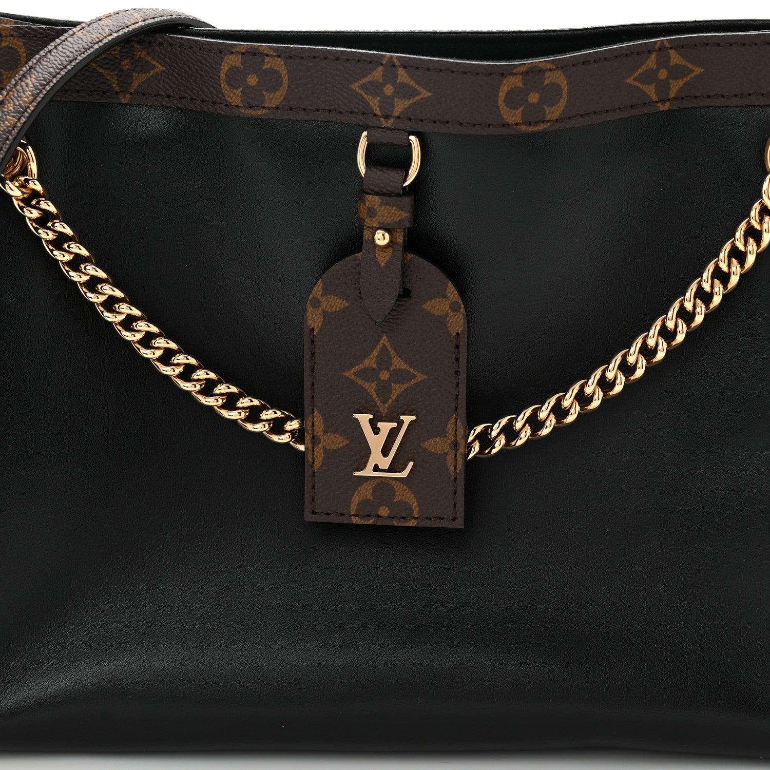 Calfskin Monogram Nova Vibe PM Black
