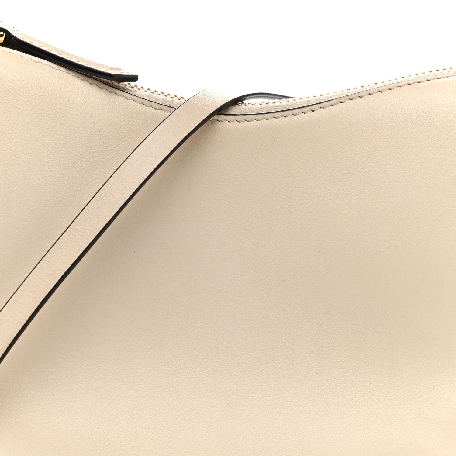 Vitello Grace Matte Mini Fendigraphy Hobo Bag Tortora