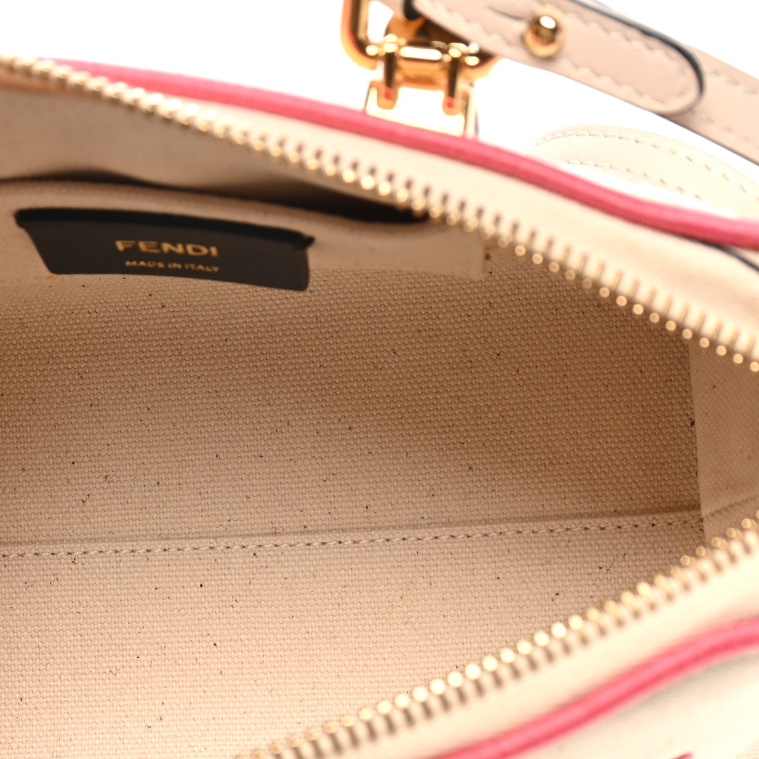 Canvas Vitello King Plexiglass Logo Embroidered Mini By The Way Top Handle Boston Bag Grezzo Pink Dalia