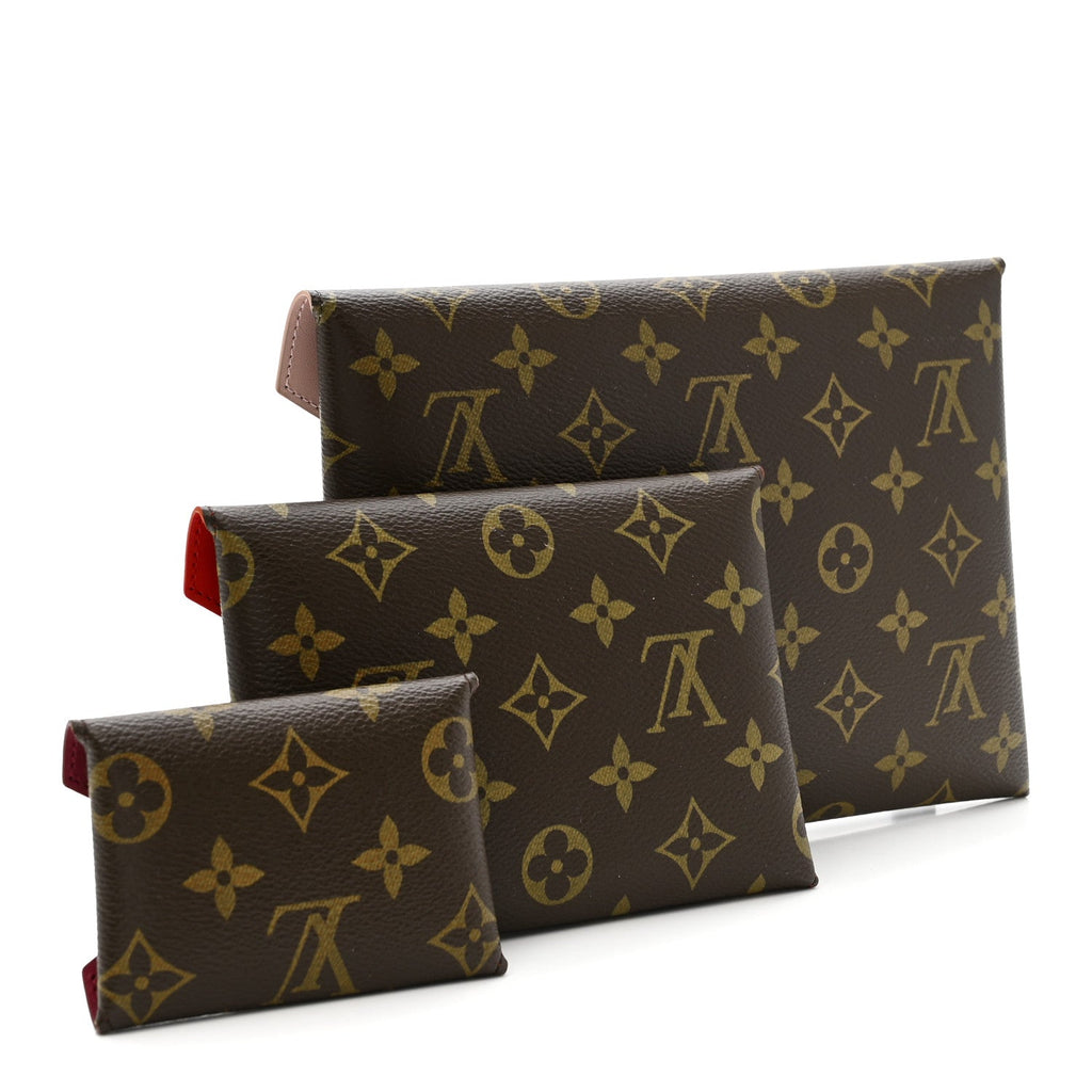 Monogram Kirigami Pochette Set