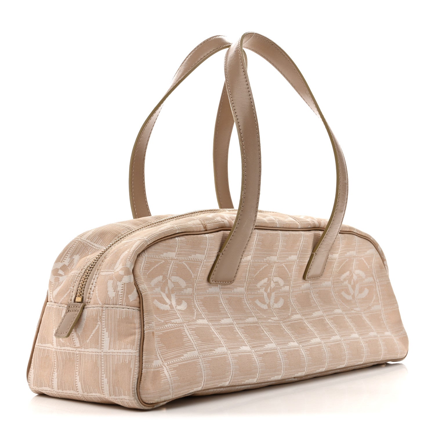 Nylon Travel Bowler Beige