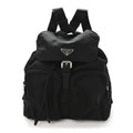 Nylon Vela Medium Backpack Black