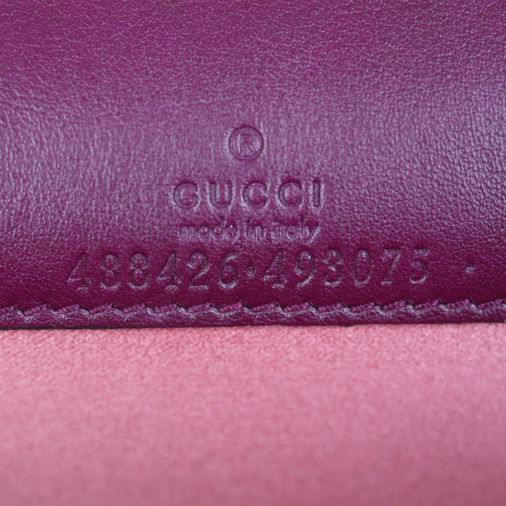 Gucci GG Velvet Super Mini Shoulder Bag