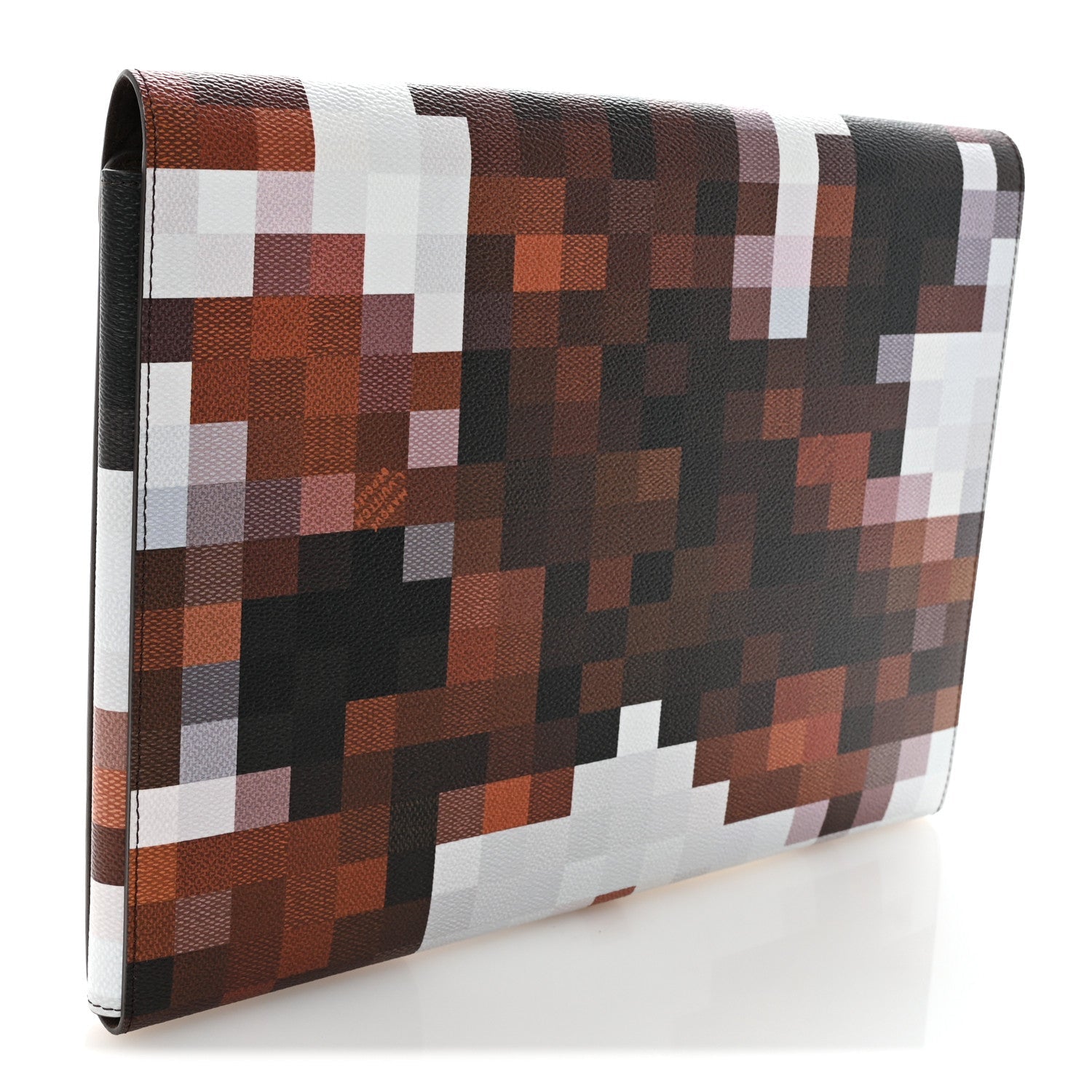 Calfskin Cowmooflage Mark Folder Brown