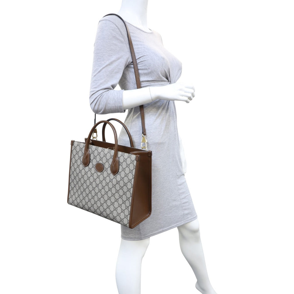Gucci GG Supreme Small Tote Bag