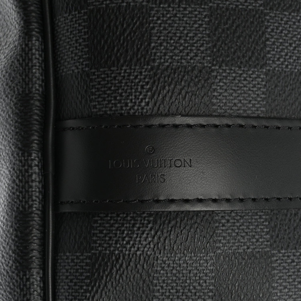 Damier Graphite Keepall Bandouliere 55