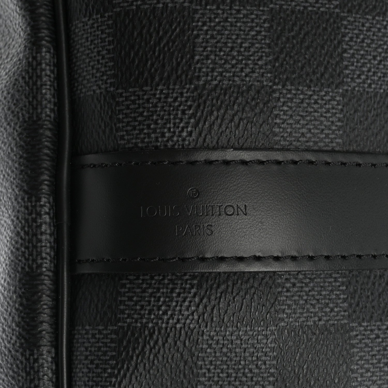 Damier Graphite Keepall Bandouliere 55