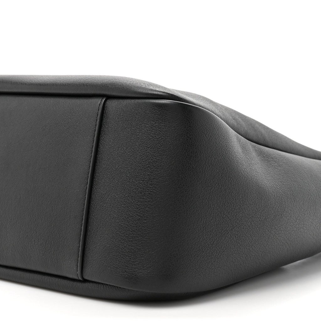 Grained Calfskin Large Le 5 A 7 Soft Hobo Black