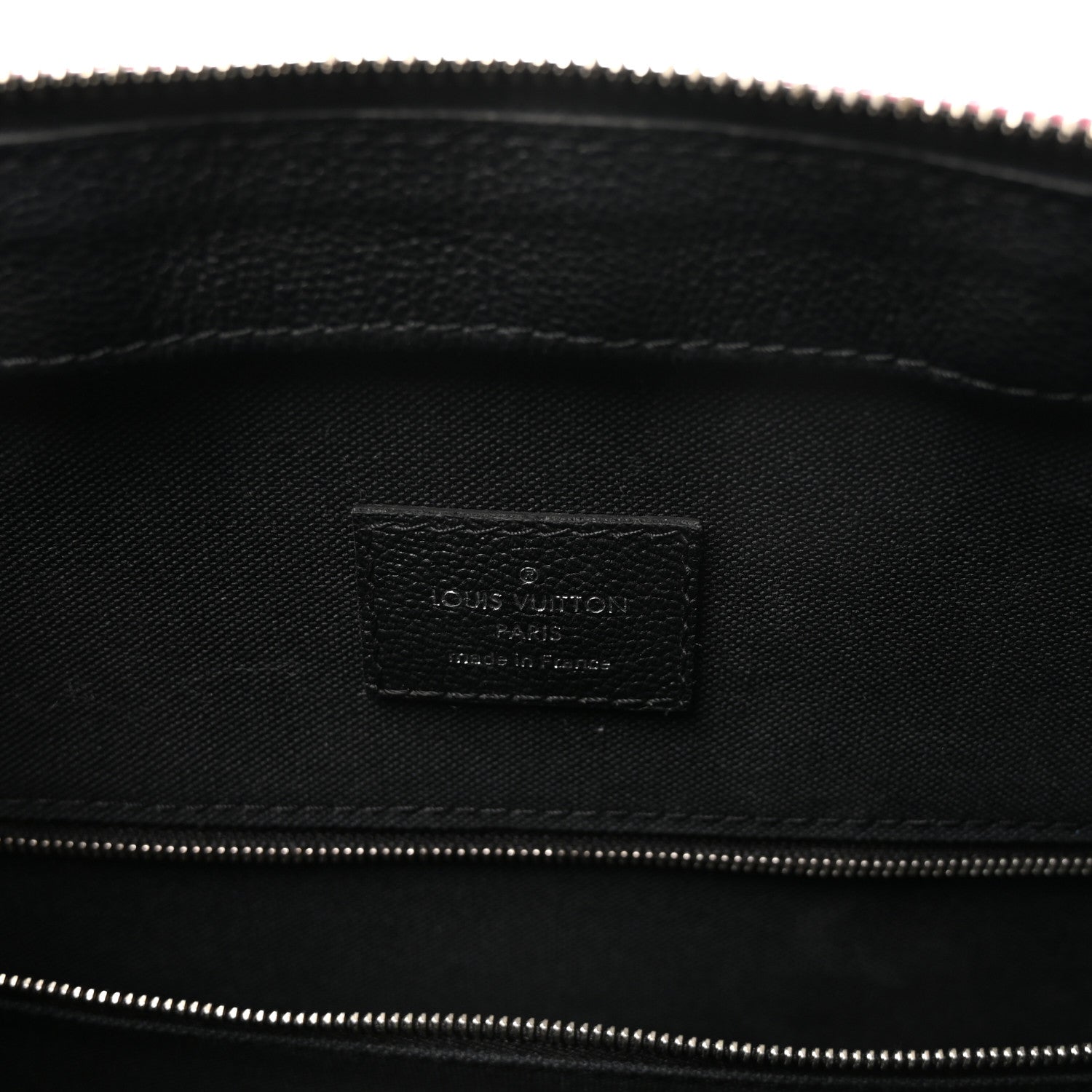 Epi Vaneau GM Black Hot Pink