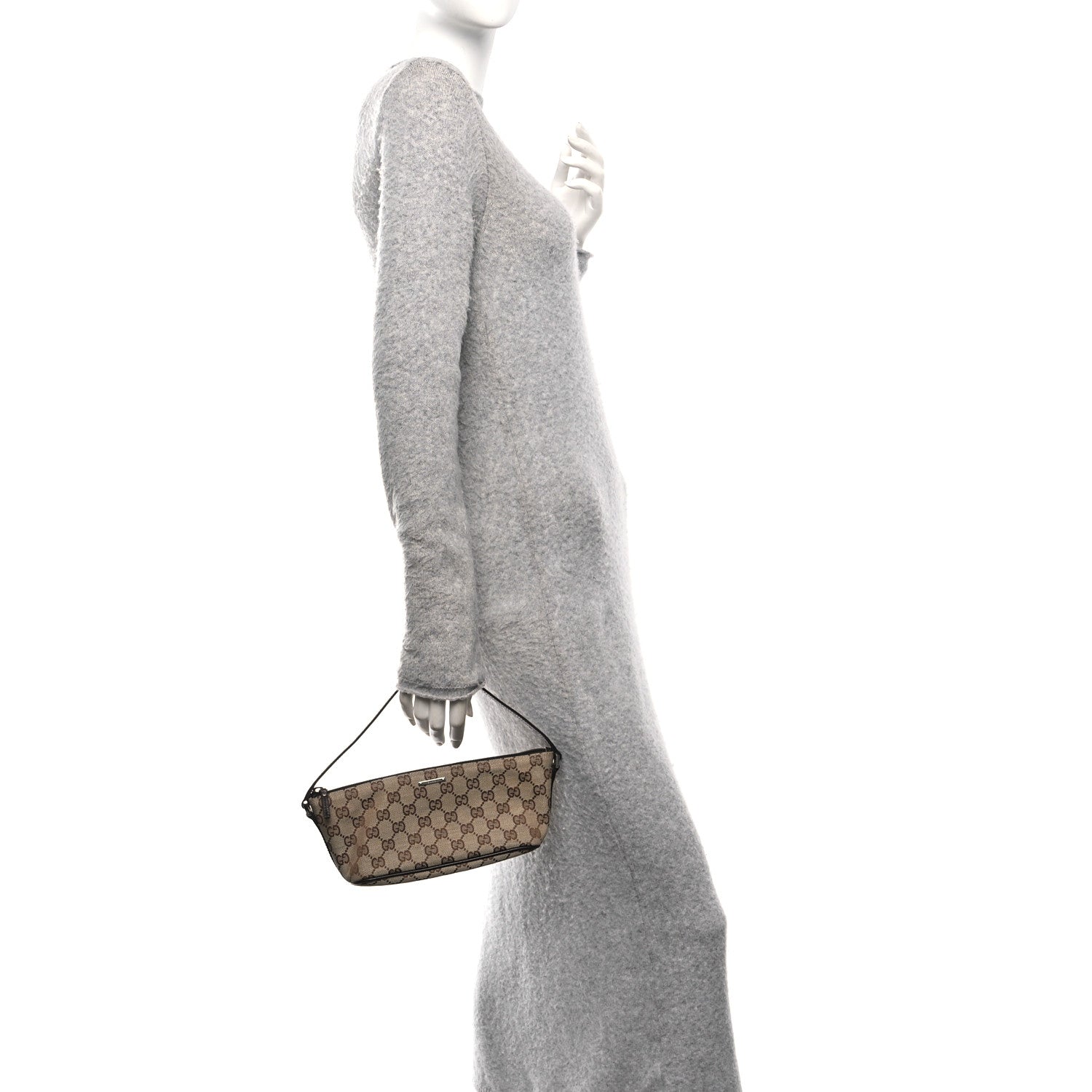 Monogram Boat Pochette Brown