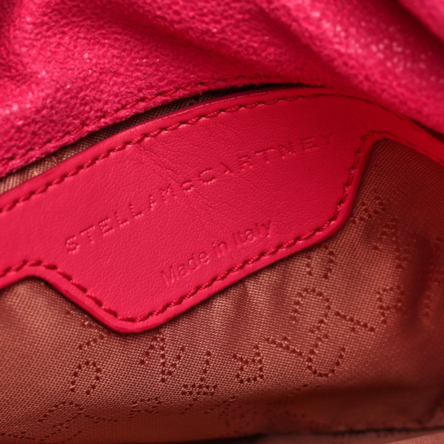 Shaggy Deer Mini Falabella Tote Hot Pink