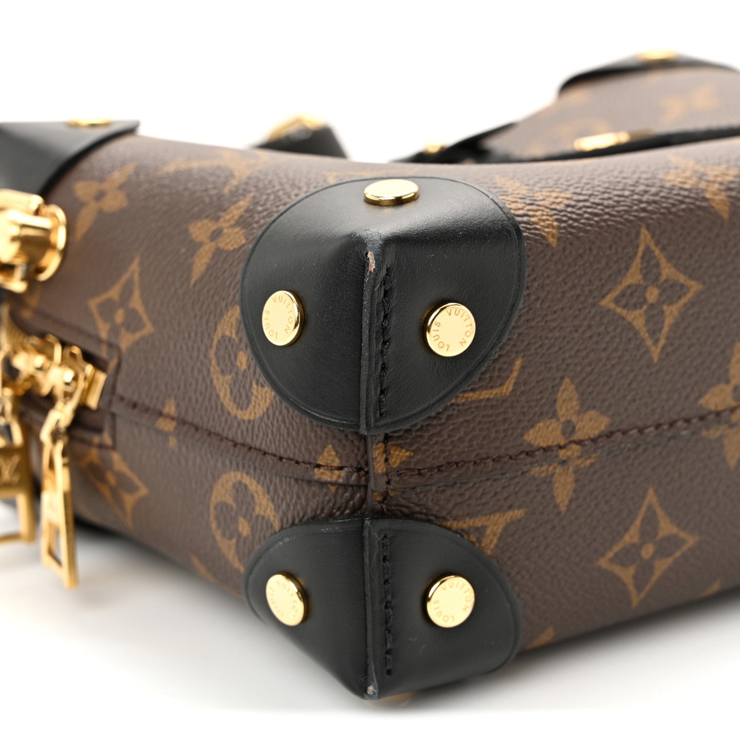 Monogram Petite Malle Souple Black