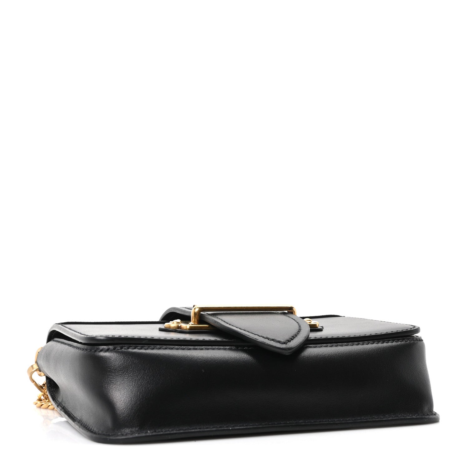 Saffiano City Calf Cahier Belt Bag Black