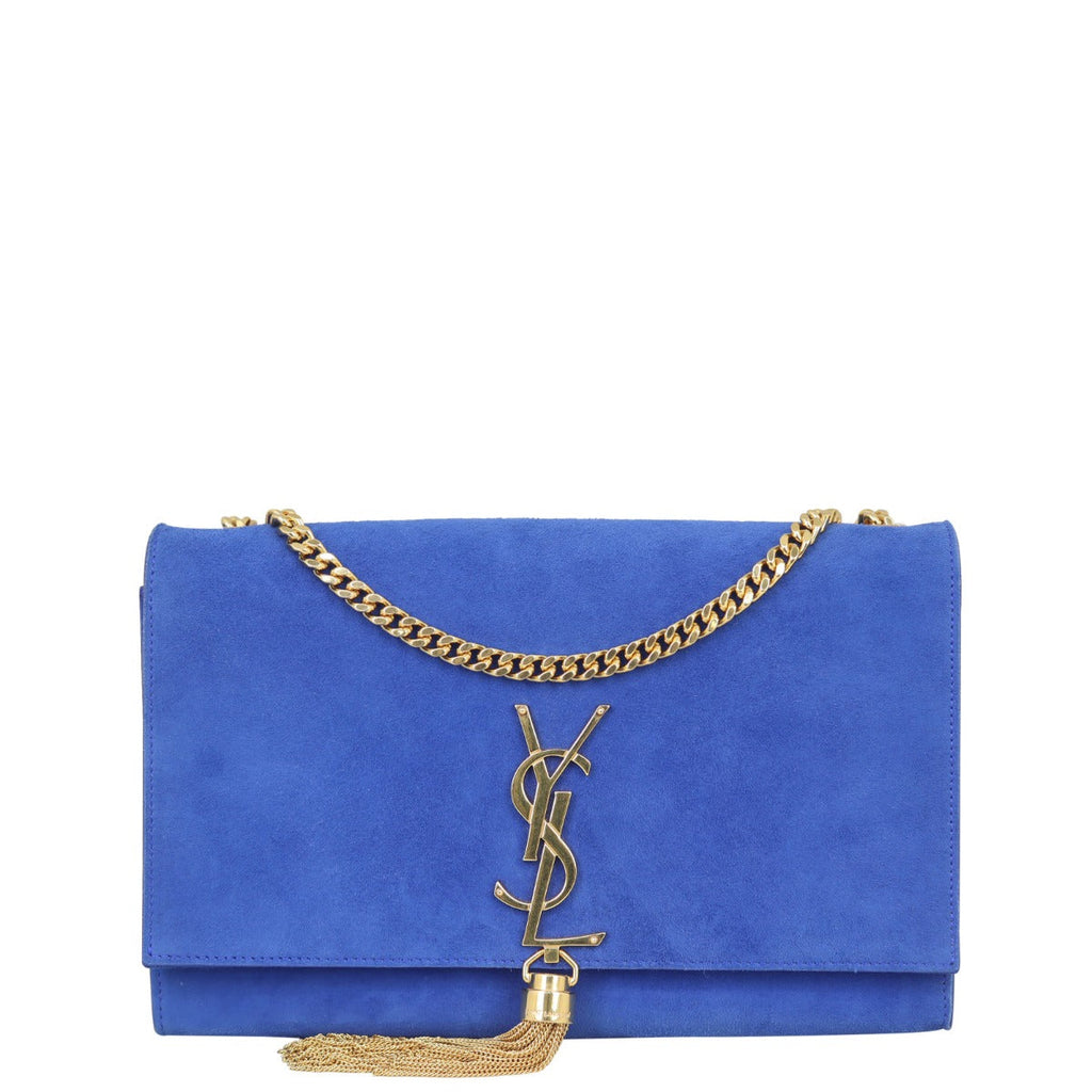 Saint Laurent Kate Tassel Chain Bag Medium Suede