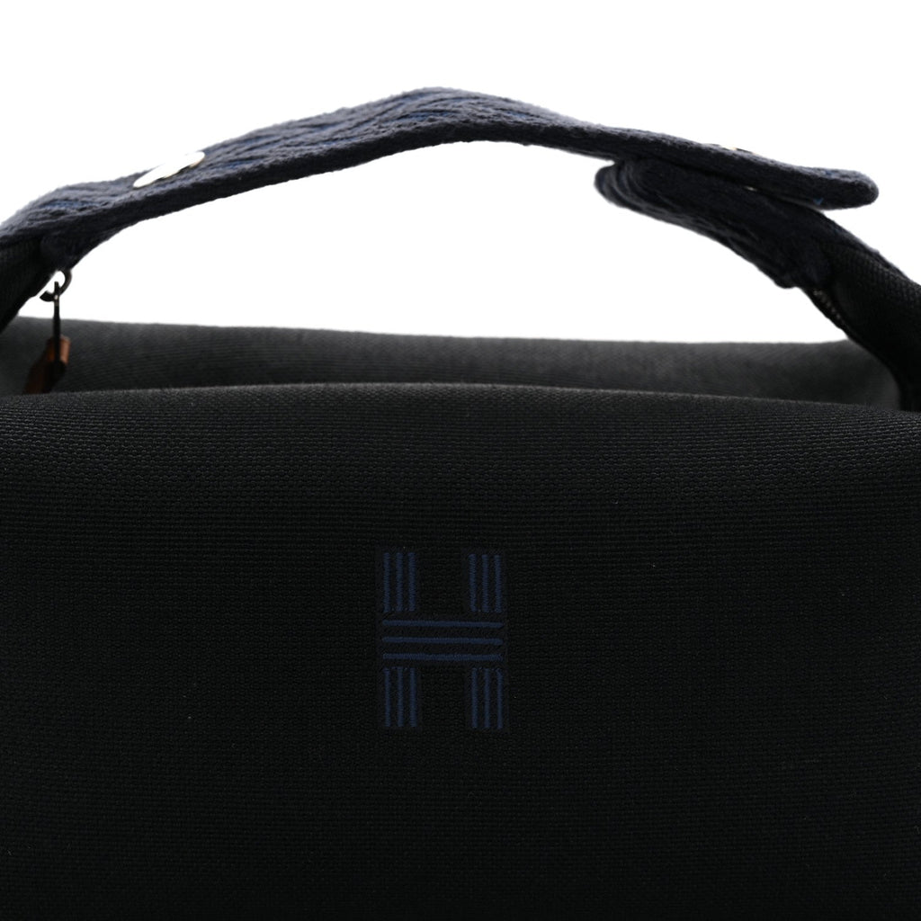 Canvas Small Bride-A-Brac Pouch Black Bleu Nuit