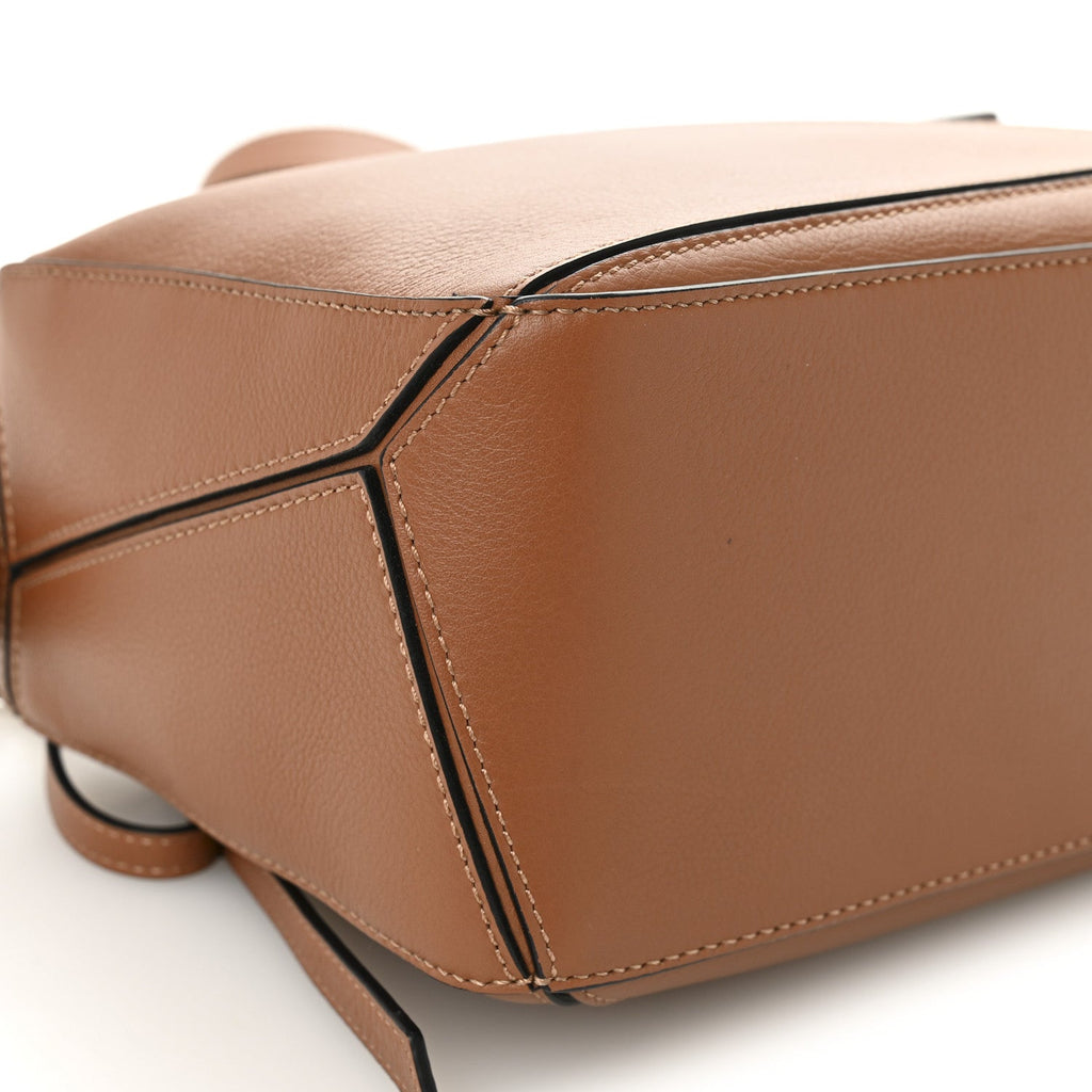 Calfskin Small Puzzle Bag Tan