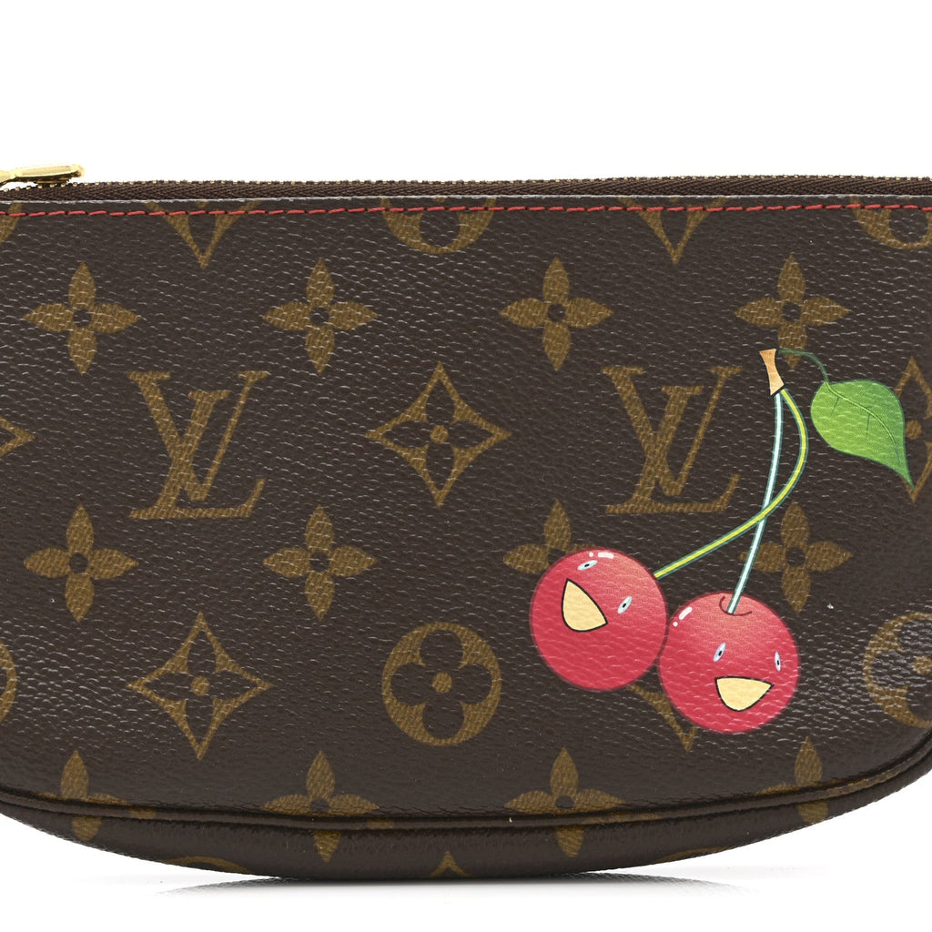 Monogram Cerises Mini Pochette Accessories