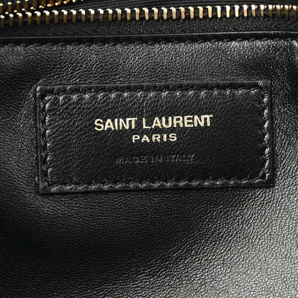 Lambskin Quilted Monogram Kate 99 Black
