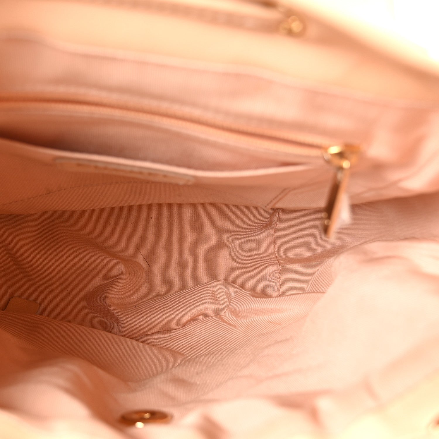 Calfskin Quilted Small Urban Spirit Backpack Beige