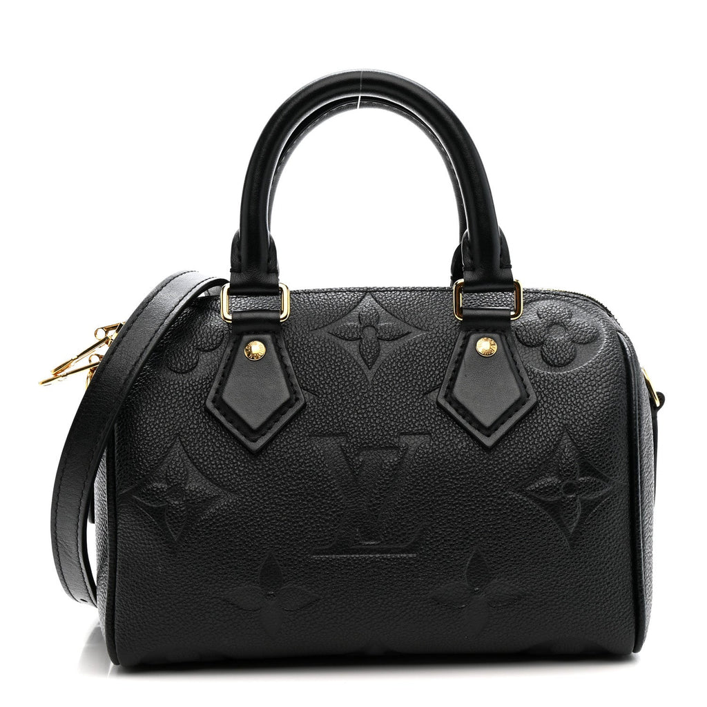 Empreinte Monogram Giant Speedy Bandouliere 20 Black