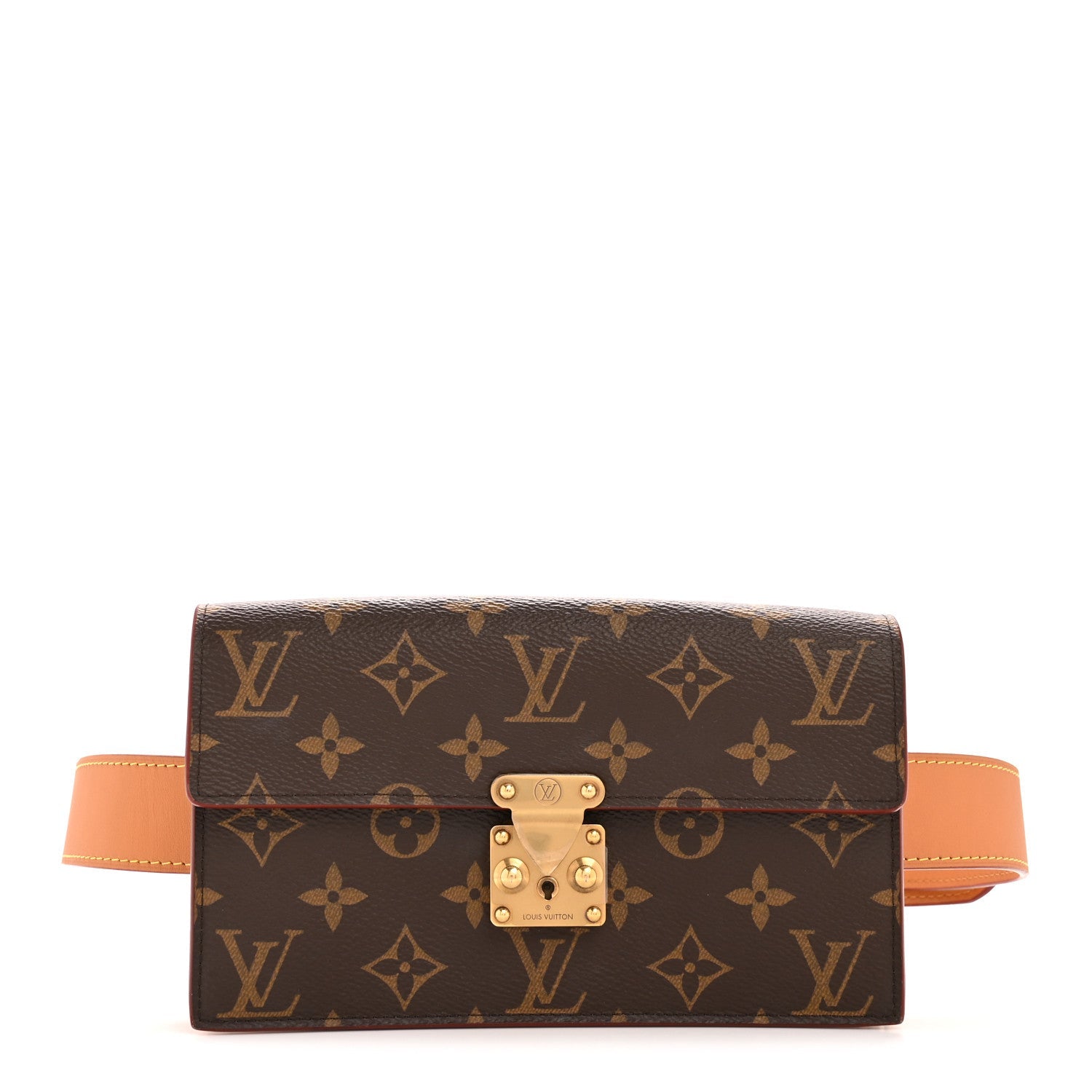 Monogram S Lock Belt Pouch MM
